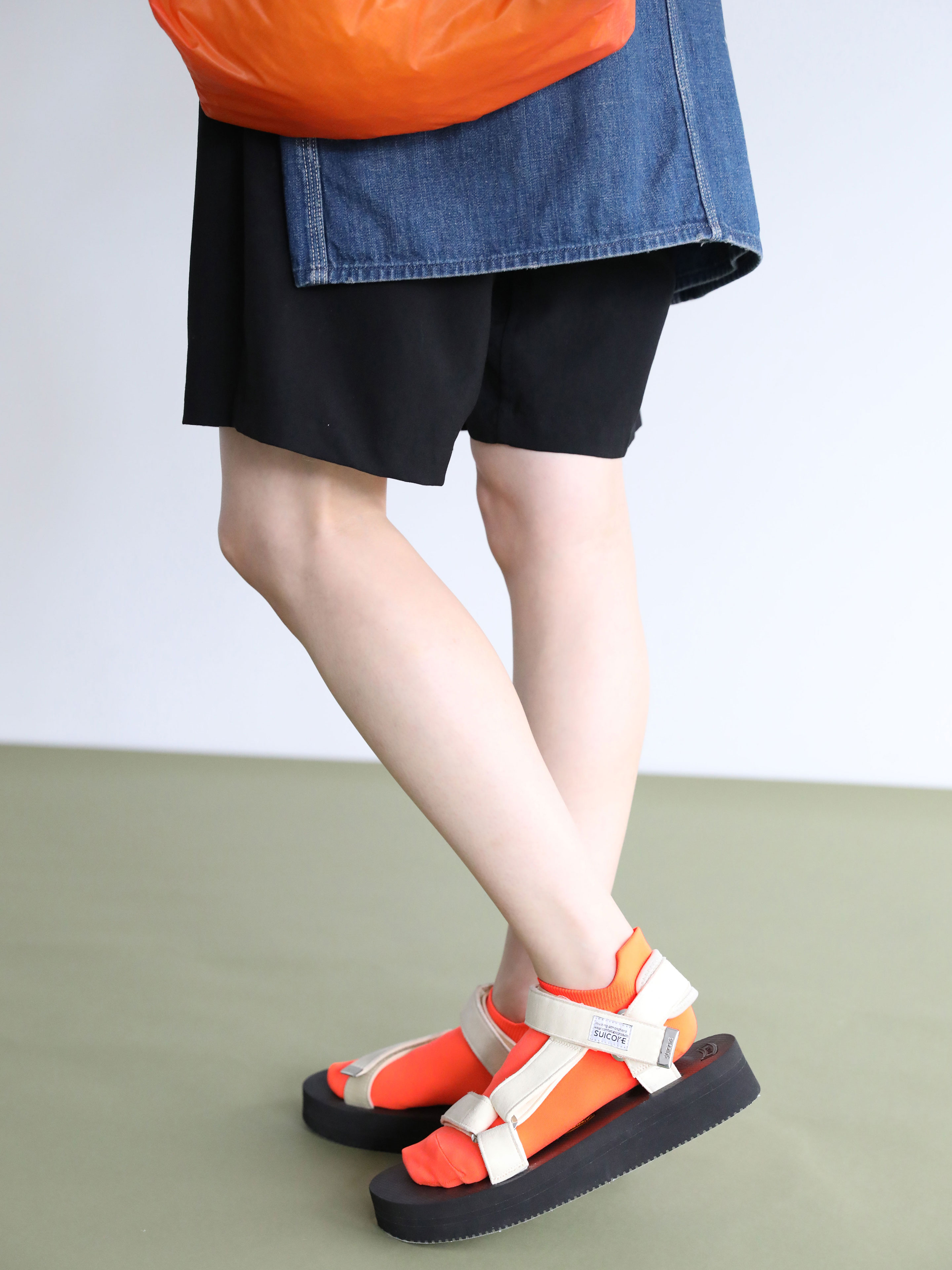 脚傘 アシブレラ】撥水アキレスガードソックス / 23-25cm ( 011120195