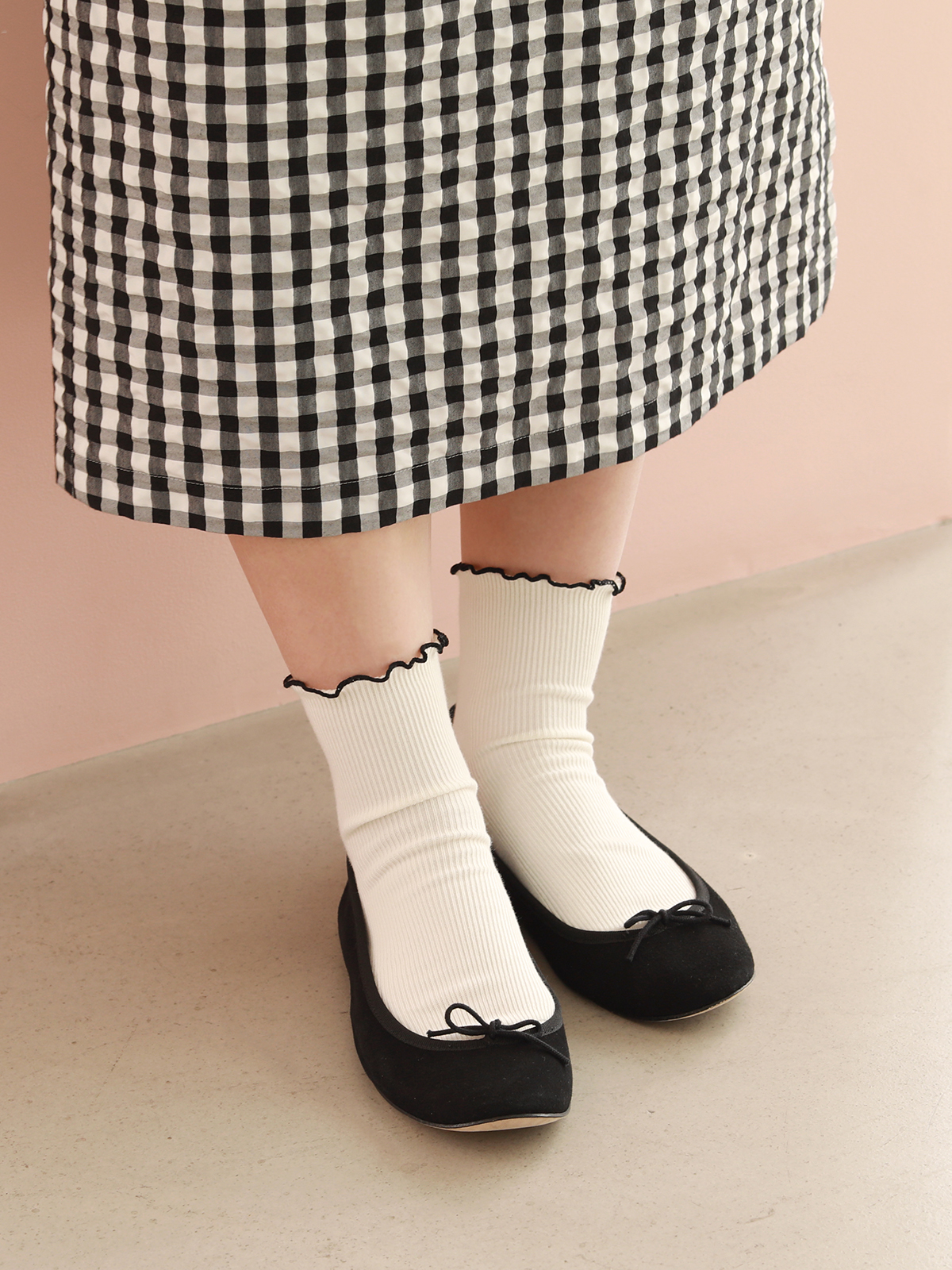 配色メロウリブショートソックス ( 011132970 ) | 靴下屋公式通販