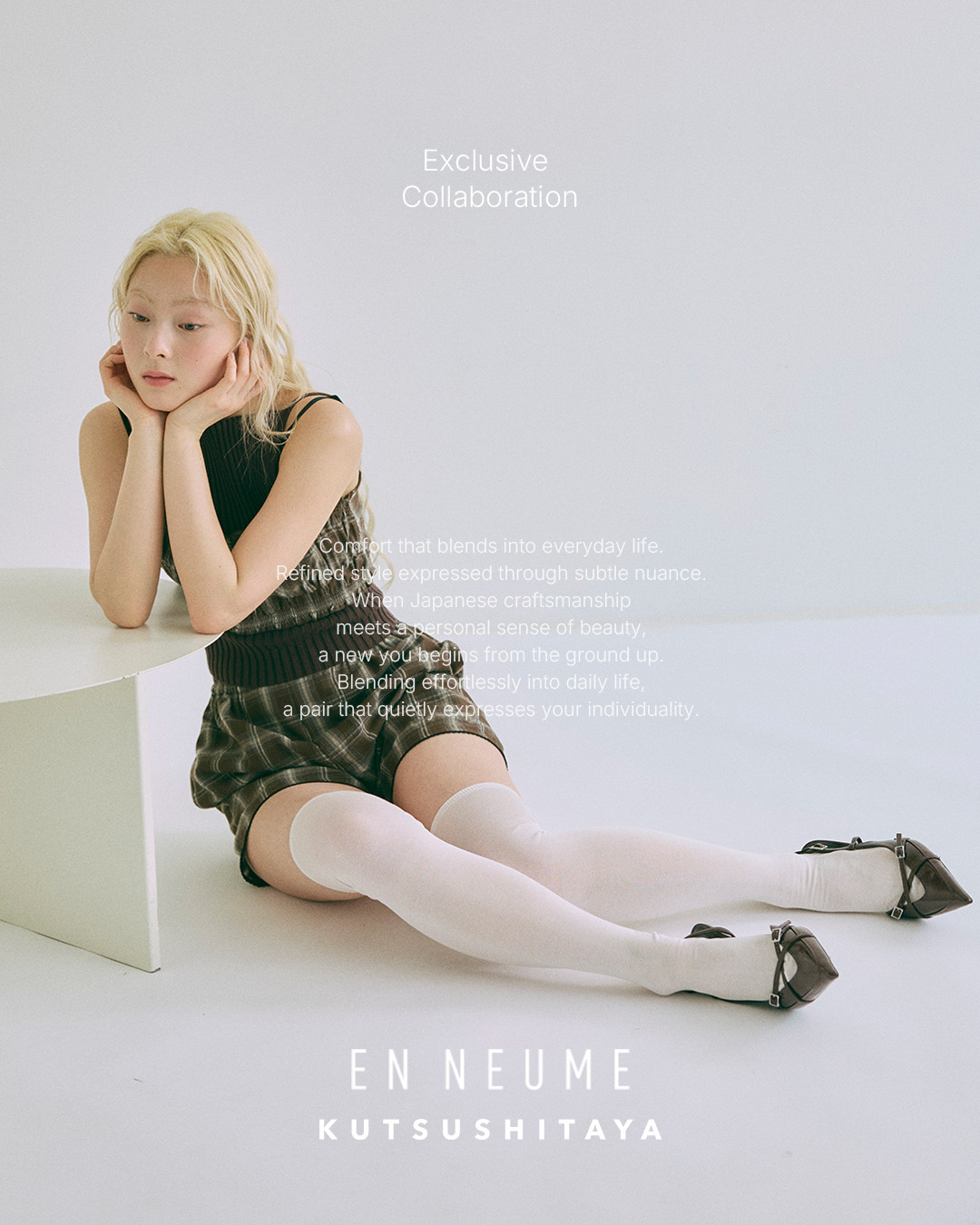 EN NEUME】Layered Knee-High Socks ( 011180069 ) | 靴下屋公式通販 