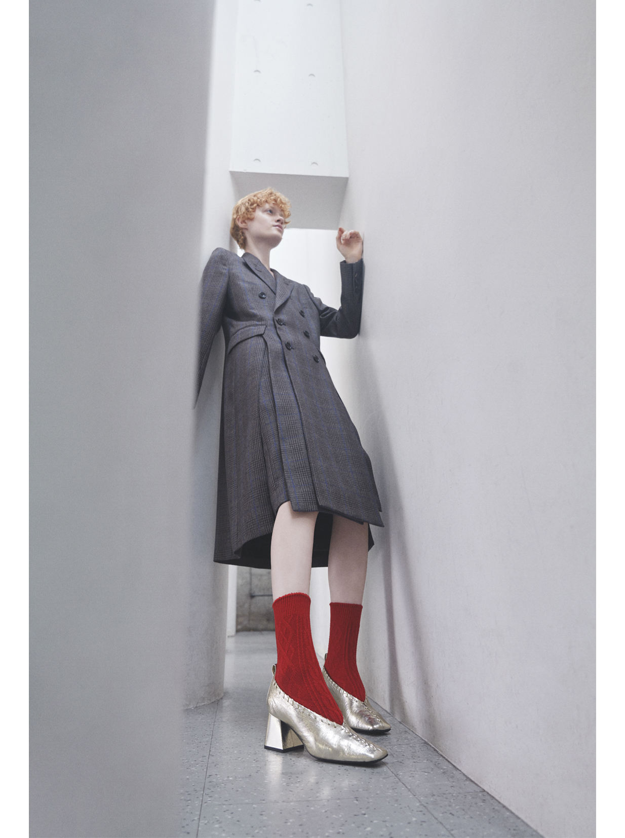 毛混リンクスダイヤとケーブルソックス ( 021140671 ) | 靴下屋公式