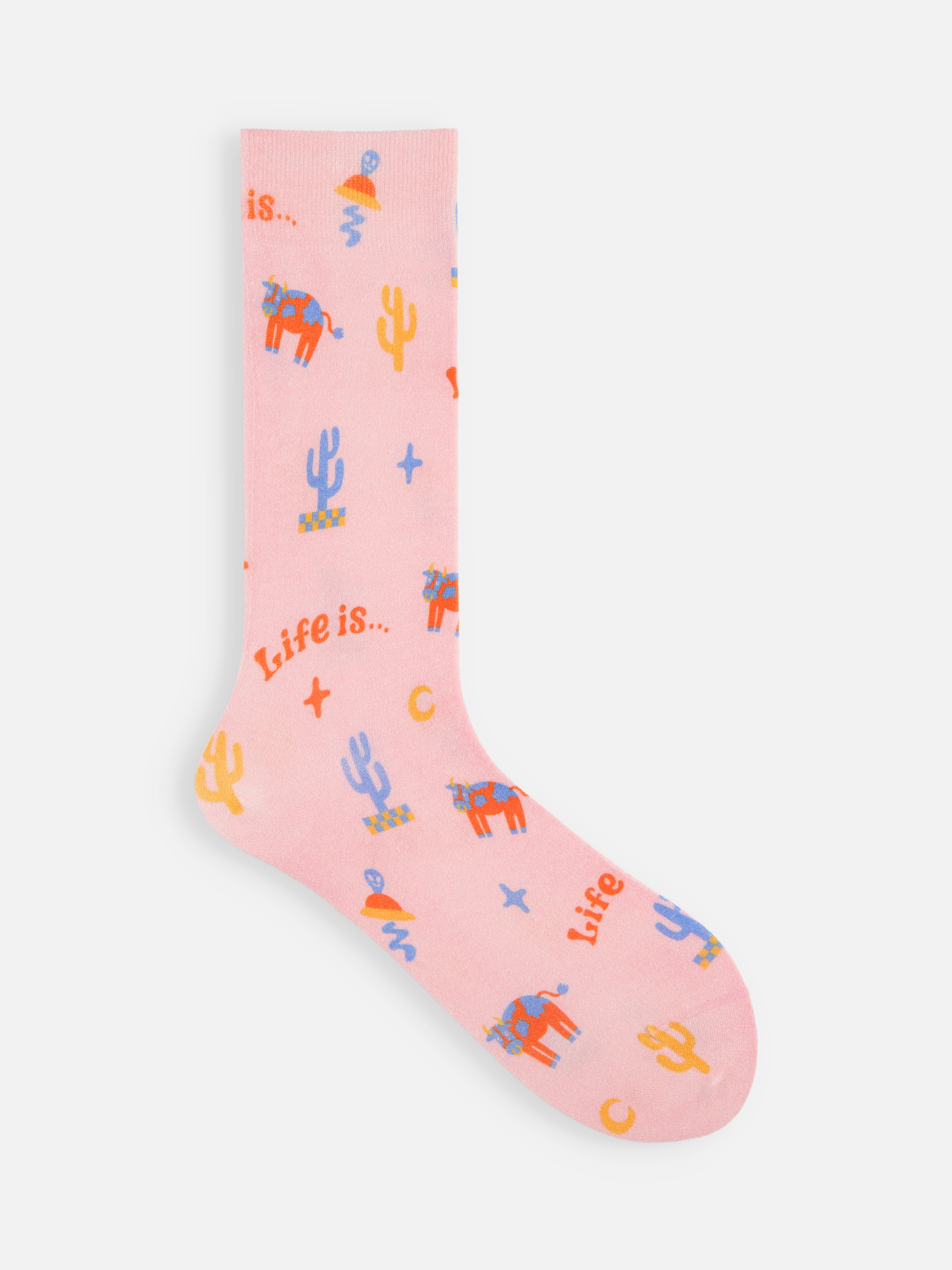 Toyamegオリジナル描き下ろしデザインプリントソックス ( 021147001