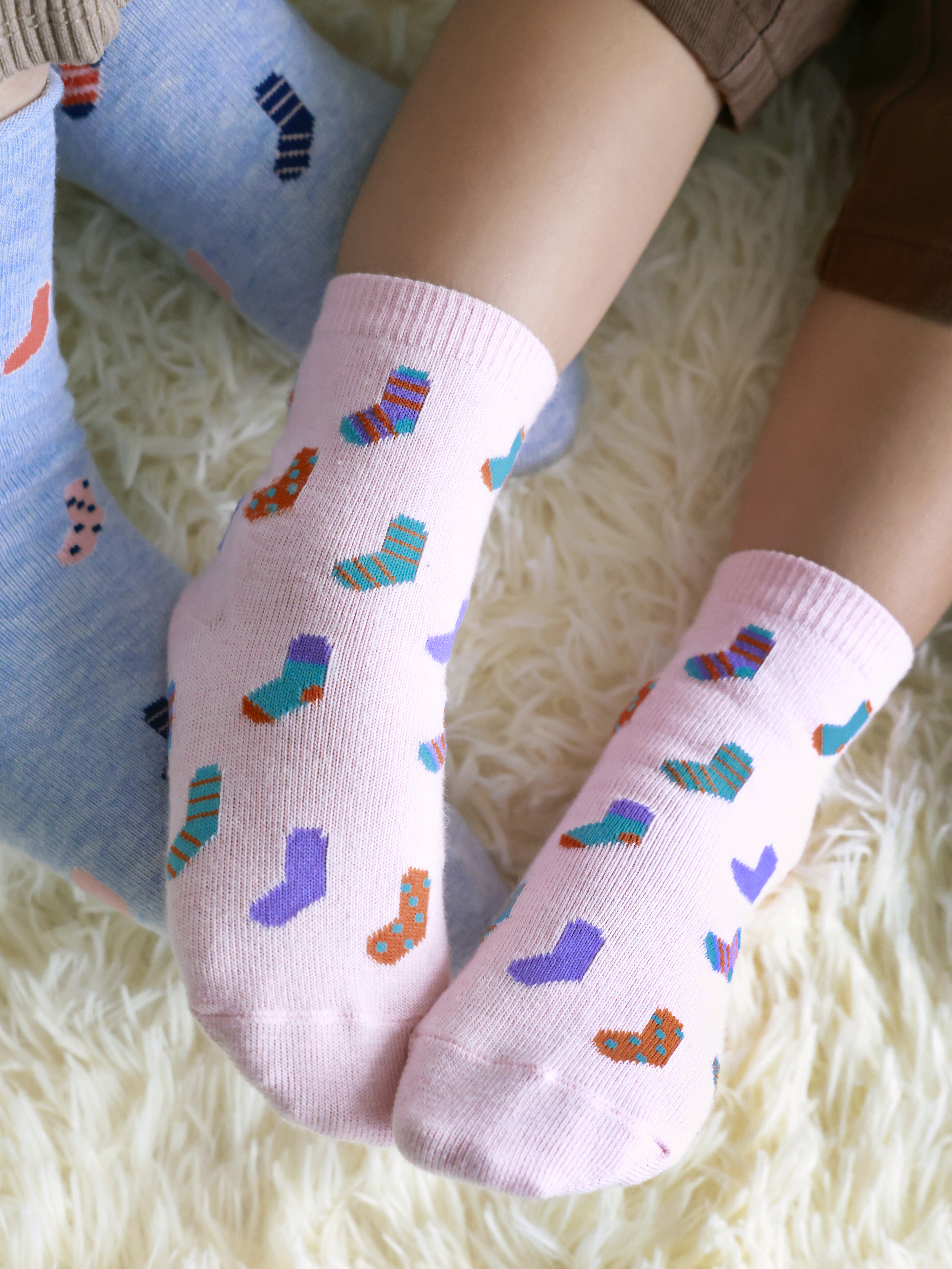3足1,485円】キッズ 靴下柄ショートソックス / 16-18cm ( 033142039