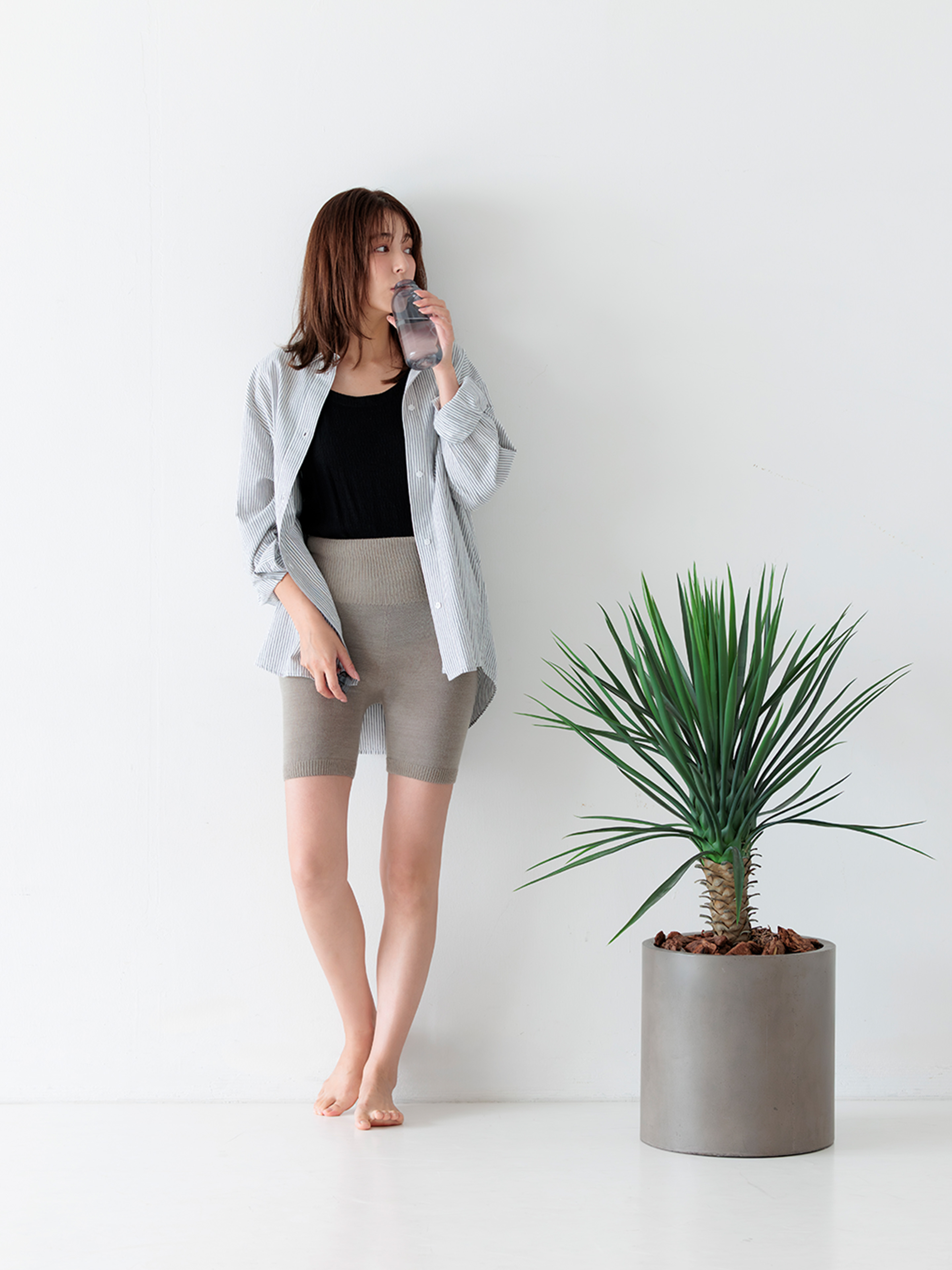 温脚Labo】光電子×ウール ボディウォーマーパンツ ( 051820002