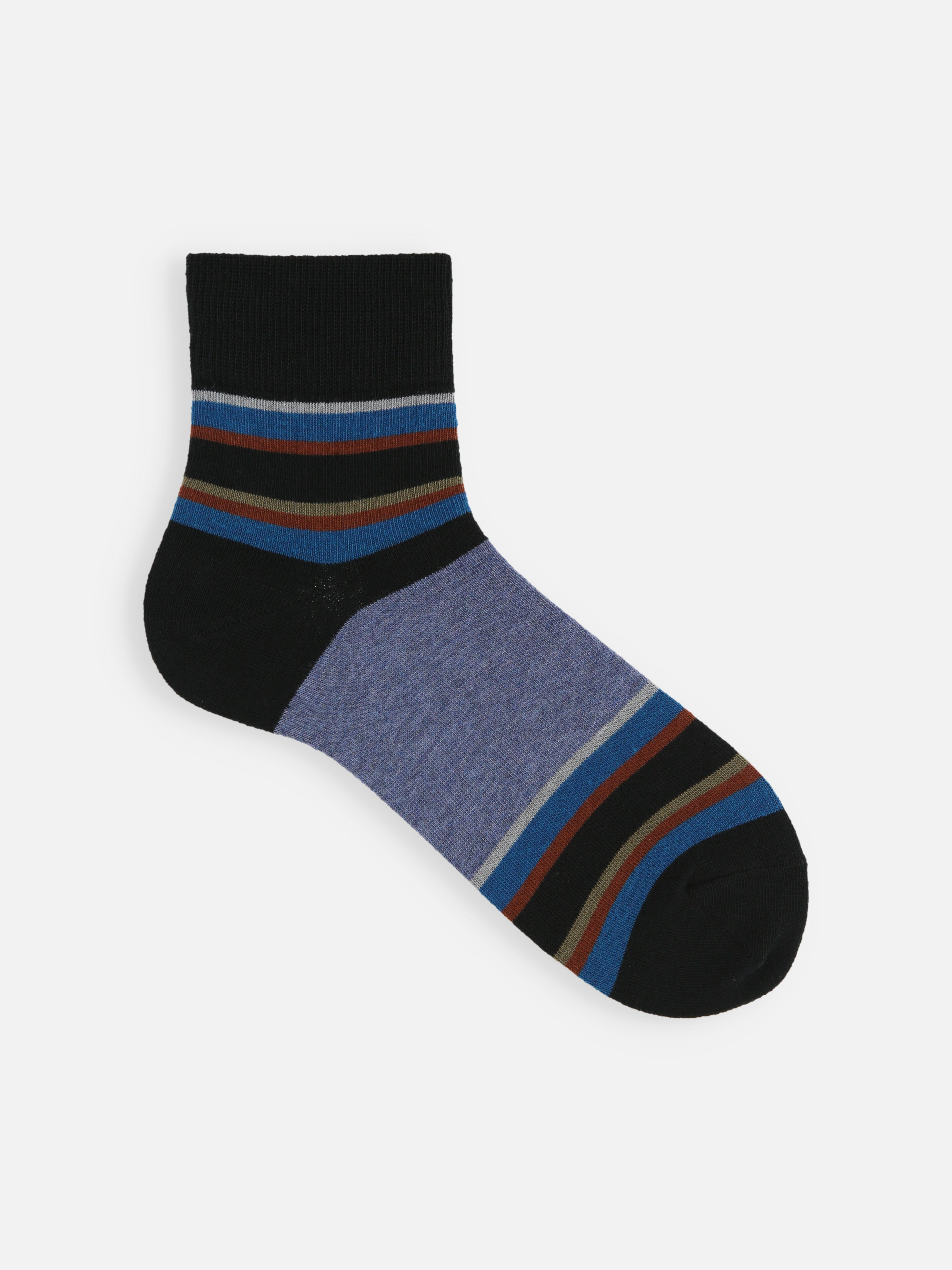 SALE!【Tabio MEN】ライン切り替えショート丈ソックス