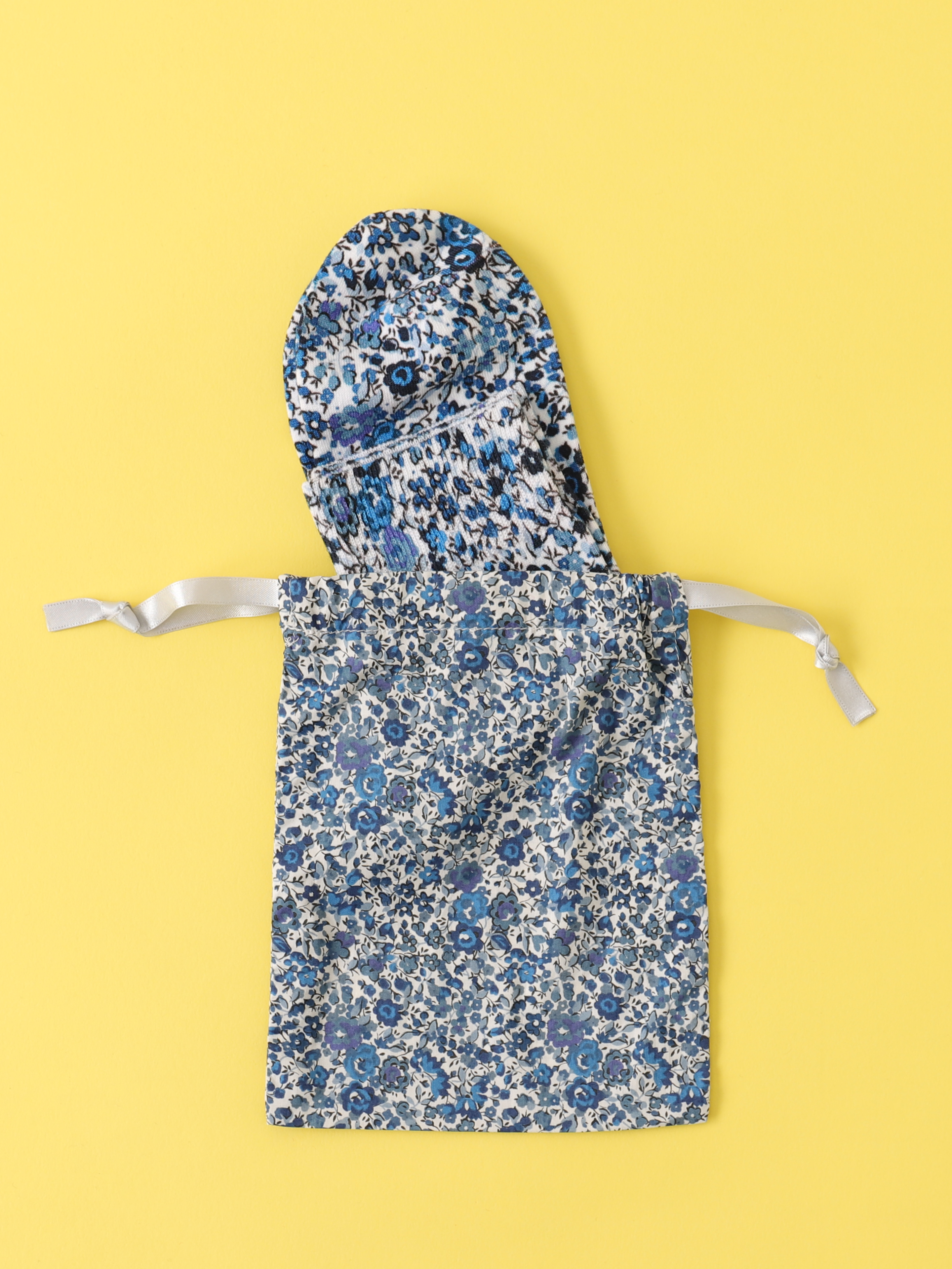 WEB限定】Tabio made with Liberty Fabric ギフトセット ブルー