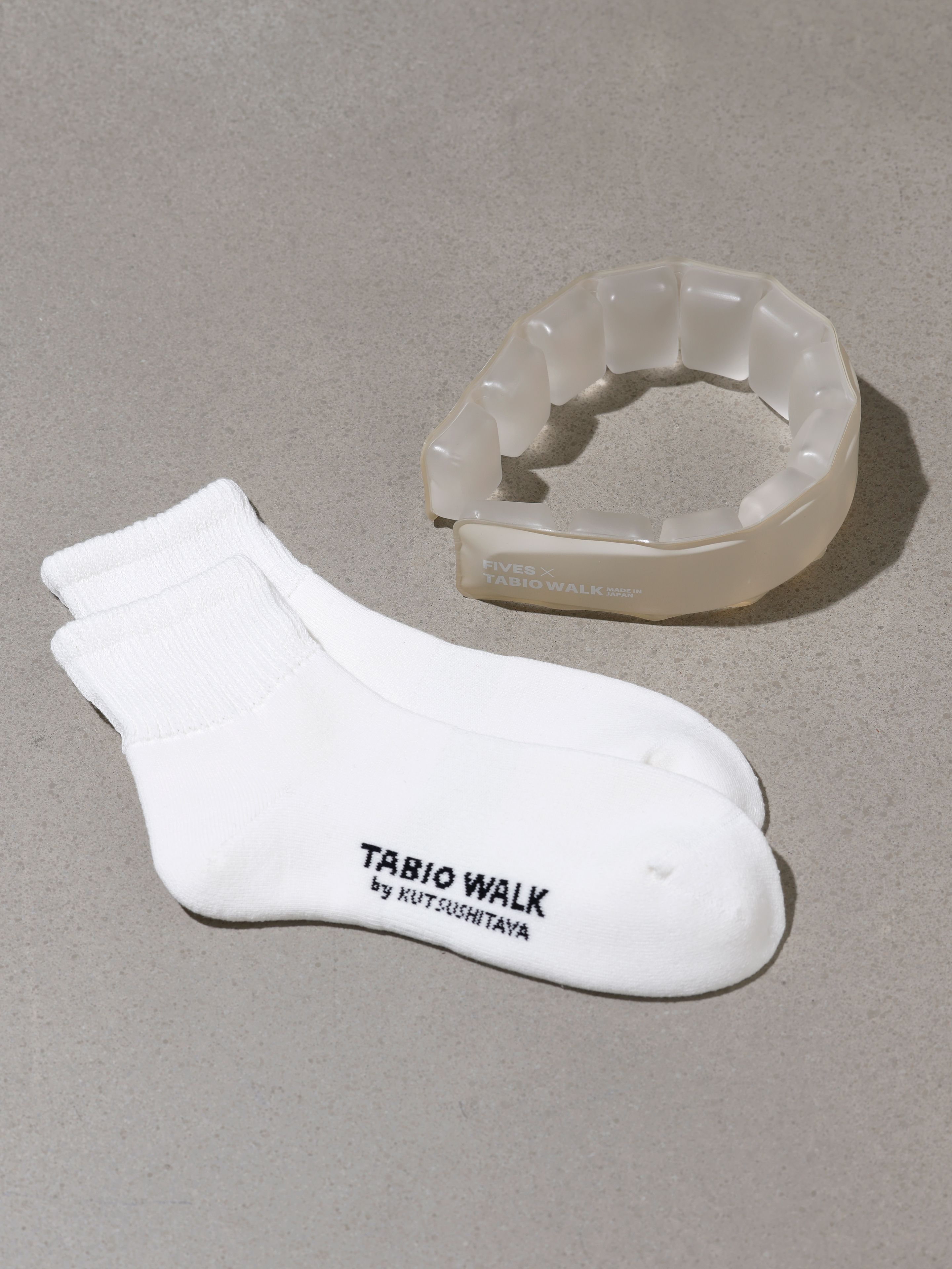 WEB限定】FIVES×TABIO WALK 魔氷リング＋パイルソックスセット
